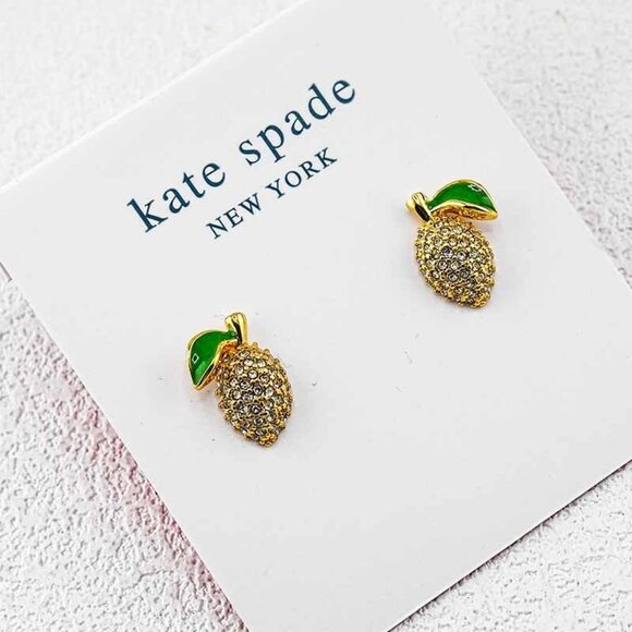 Kate Spade Grapefruit Stud Earrings - Picture 4 of 5